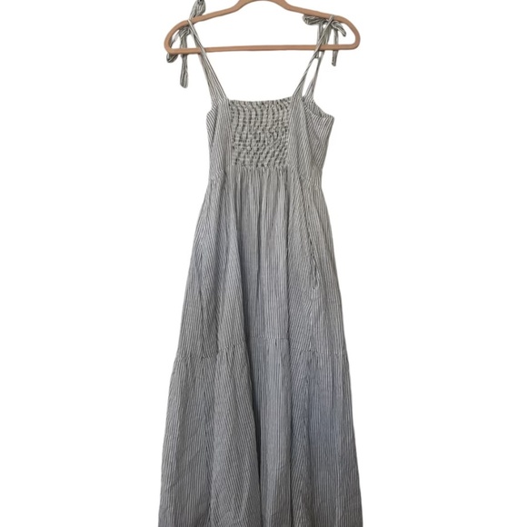 Urban Outfitters Striped Midi Dress Size Small - Picture 2 of 3